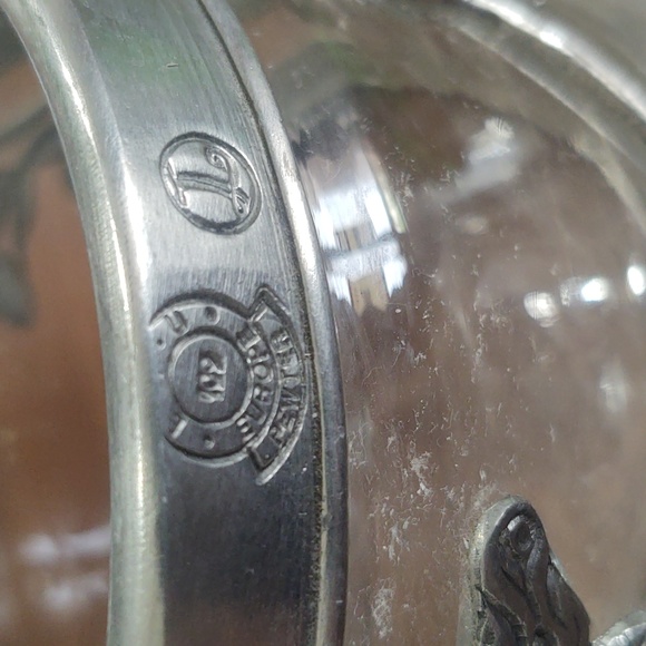 Labrazel Rose Pewter Bathroom Canister - Picture 6 of 6